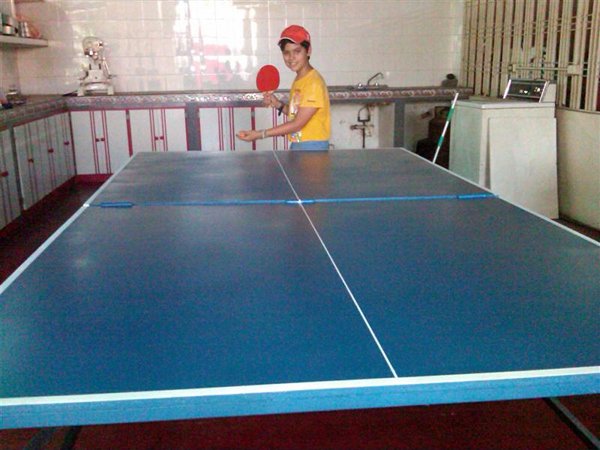 Jimmy's home made table tennis table