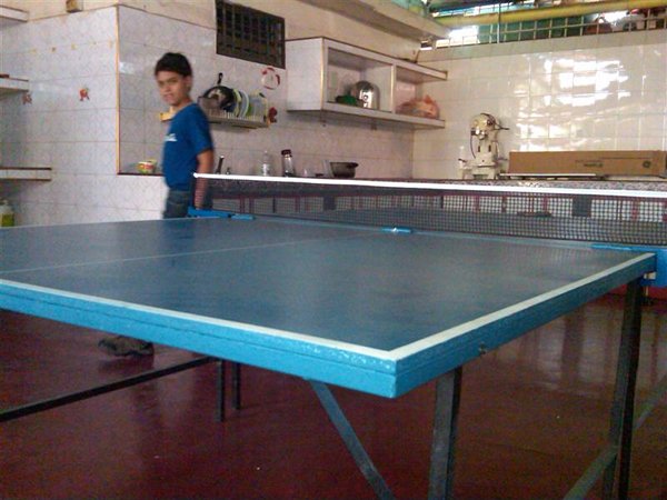 Jimmy's home made table tennis table