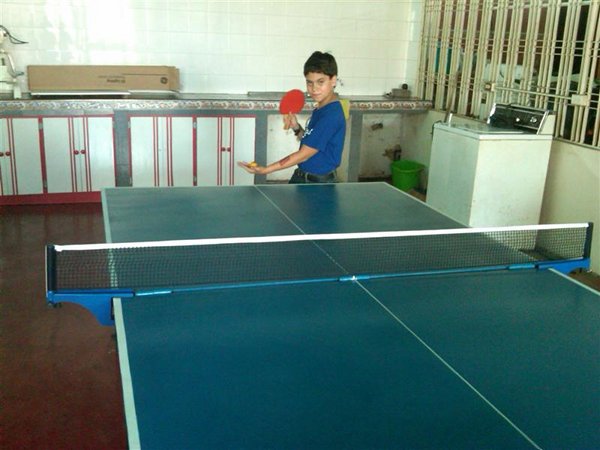 Jimmy's home made table tennis table