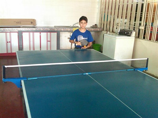 Jimmy's home made table tennis table