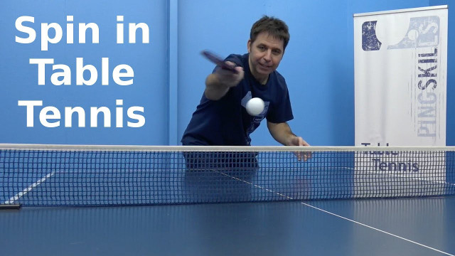 Spin in Table Tennis