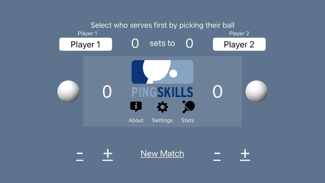 Win the PingSkills Scoring App