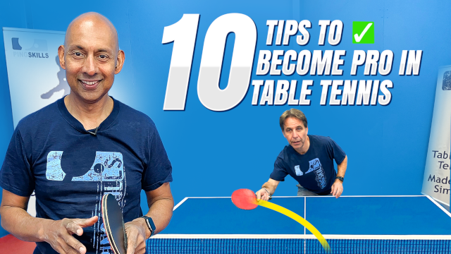 10 Tips To Become a Better Table Tennis Player