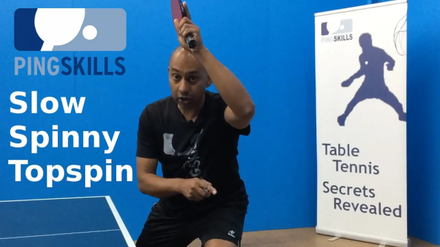 Forehand Slow Spinny Topspin