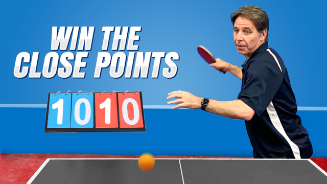 How to Win Close Table Tennis Matches (9–9 Strategy Explained)