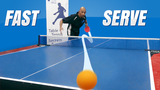 Key Tips for Serving Fast in Table Tennis