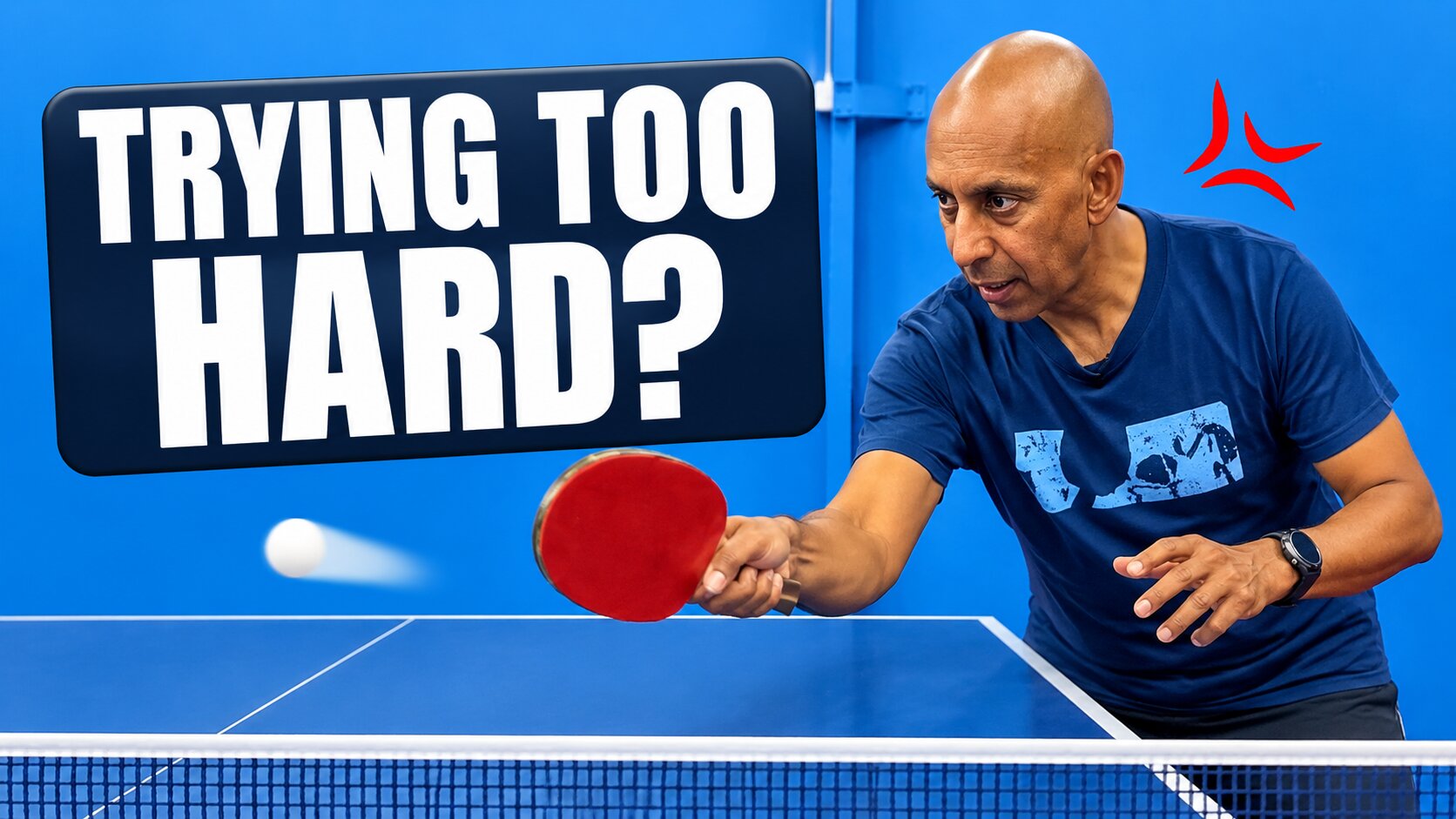 Trying Too Hard? Relax for Better Table Tennis Strokes