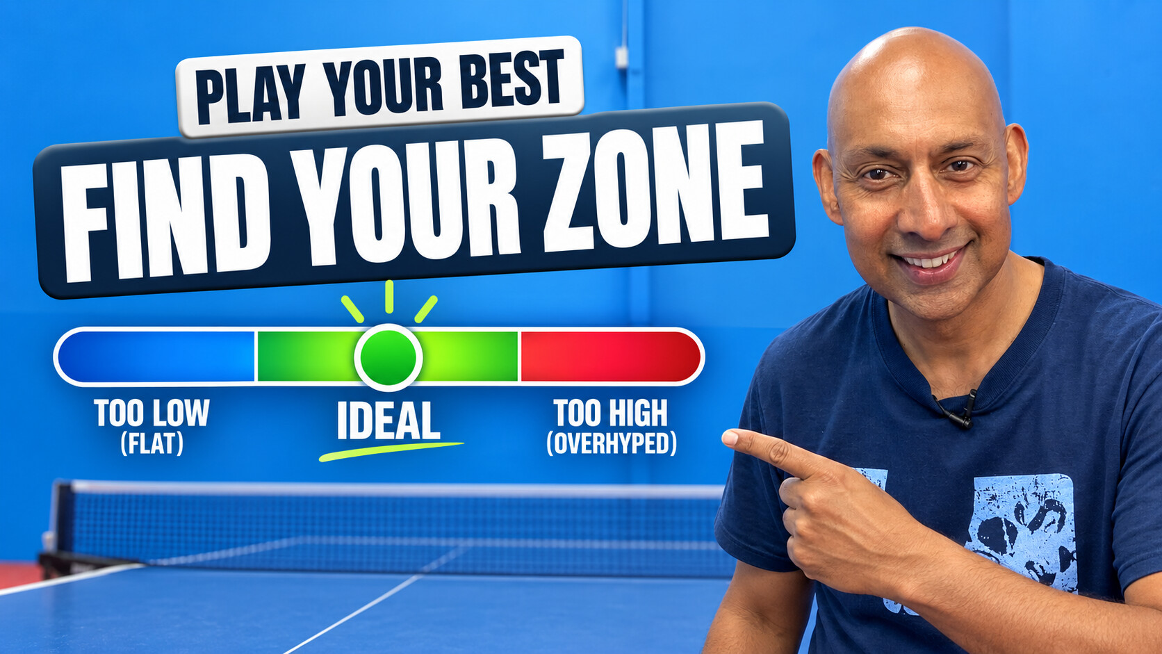 Find Your Ideal Activation Level for Better Table Tennis