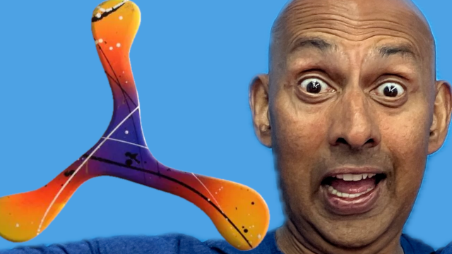 World Boomerang Champ Aims at Table Tennis Coach?!