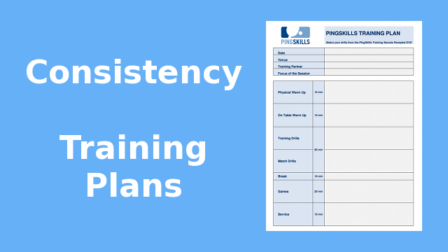 Weeks 1 to 4: Consistency Training Plans