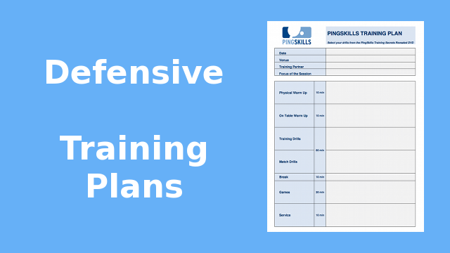 Weeks  33 to 36: Defensive Training Plans