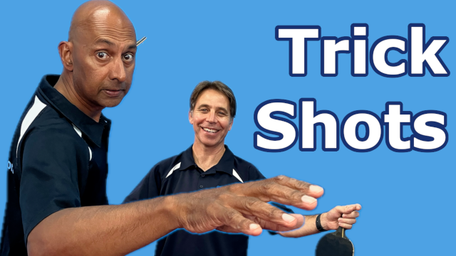 Table Tennis Trick Shots